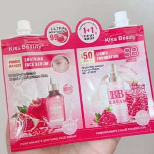 پک سرم + کرم بی‌بی انار Kiss Beauty